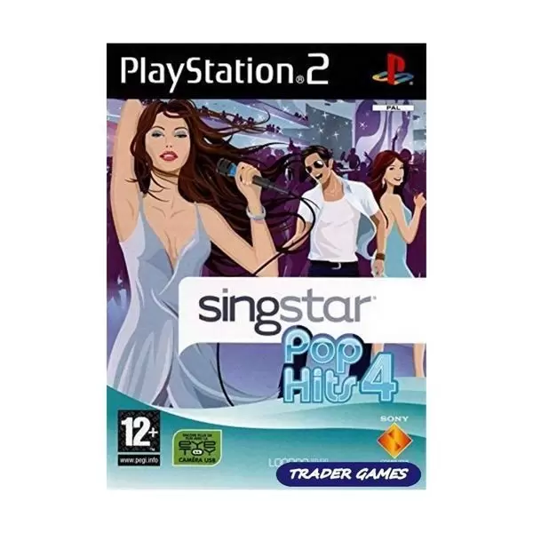 PS2 Games - Singstar Pop Hits 4