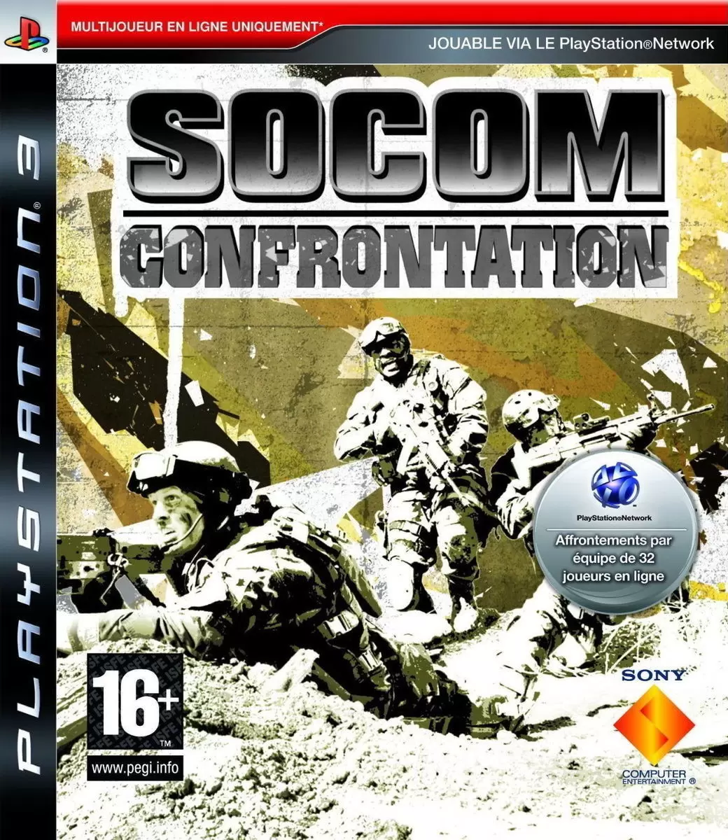 Jeux PS3 - Socom Confrontation
