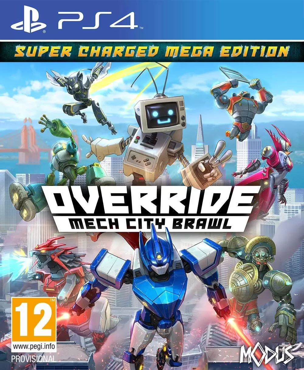 Jeux PS4 - Override Mech City - Super Charged Mega Edition