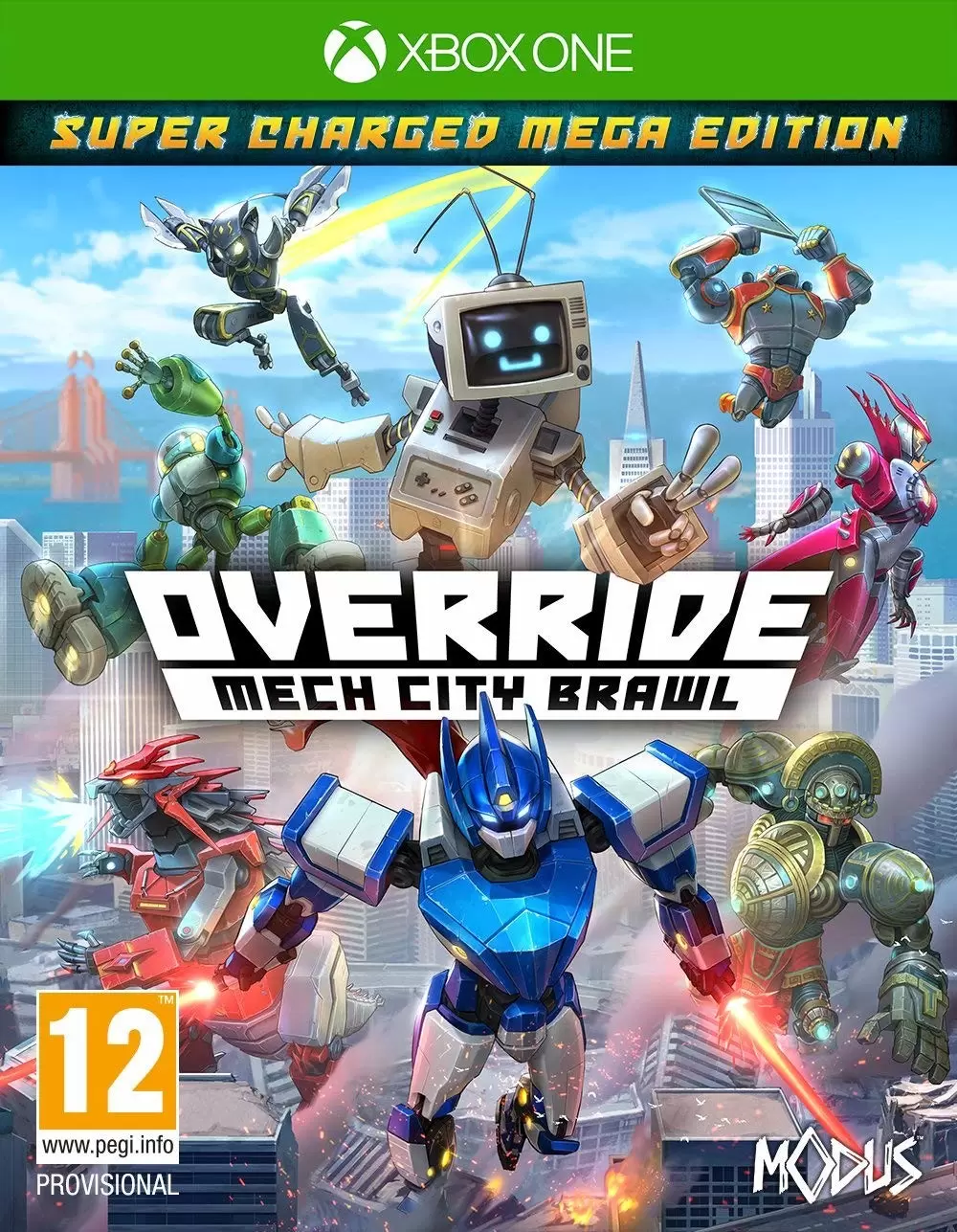 Jeux XBOX One - Override Mech City - Super Charged Mega Edition