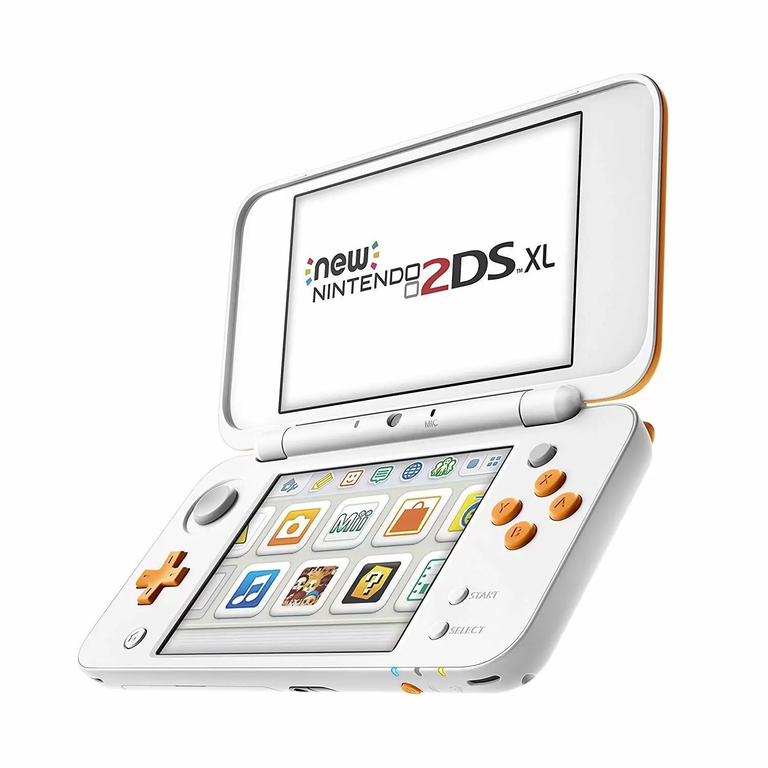 Matériel Nintendo 2DS - New Nintendo 2DS XL - Blanc/Orange