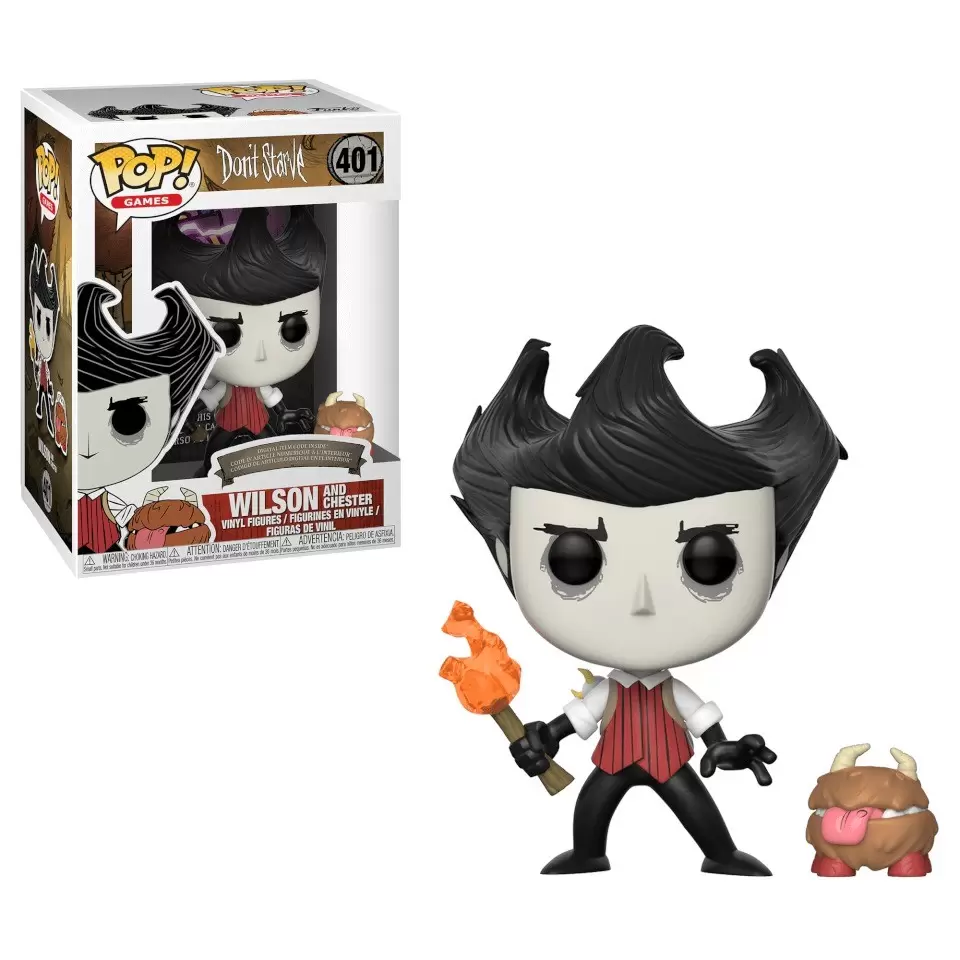 POP! Games - Don’t Starve - Wilson and Chester