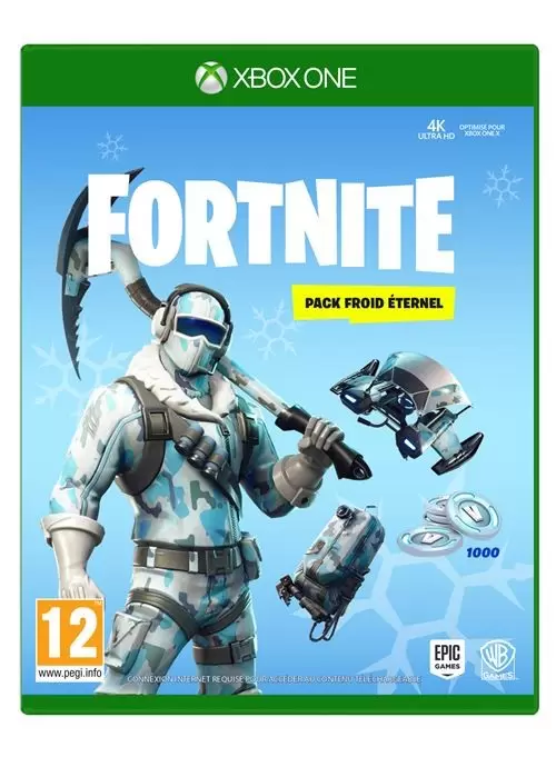 Jeux XBOX One - Fortnite Pack Froid Eternel