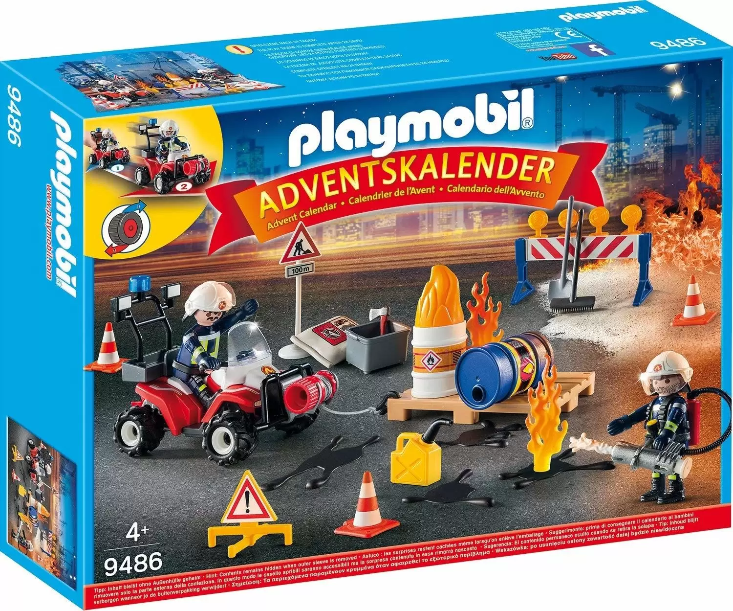 Playmobil advent calendars - Firemen