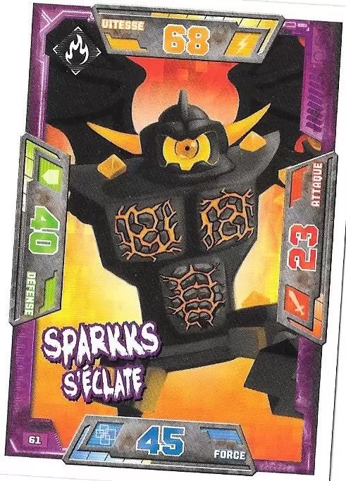Cartes LEGO Nexo Knights - SPARKKS S ECLATE