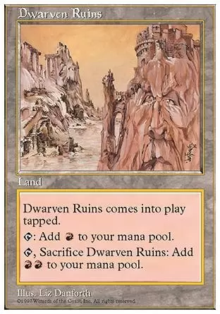 5ème Edition - Ruines naines
