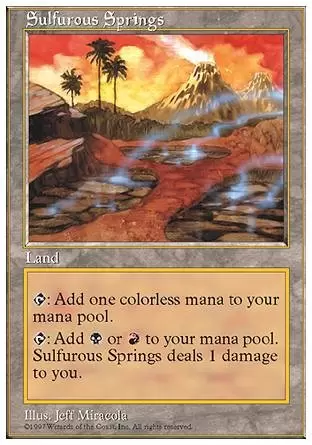 5ème Edition - Sources sulfureuses
