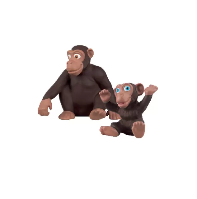 Disney Nature Kids - Mes amis les animaux - Charles et Cyprien les chimpanzés