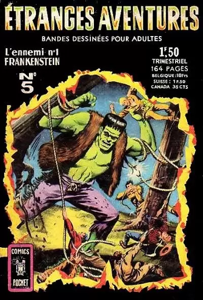 Étranges Aventures - L\'ennemi n°1 Frankenstein