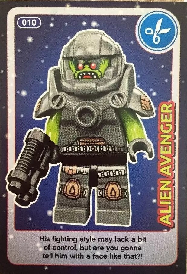 Sainsburys Lego Create the World 2017 - Alien Avenger
