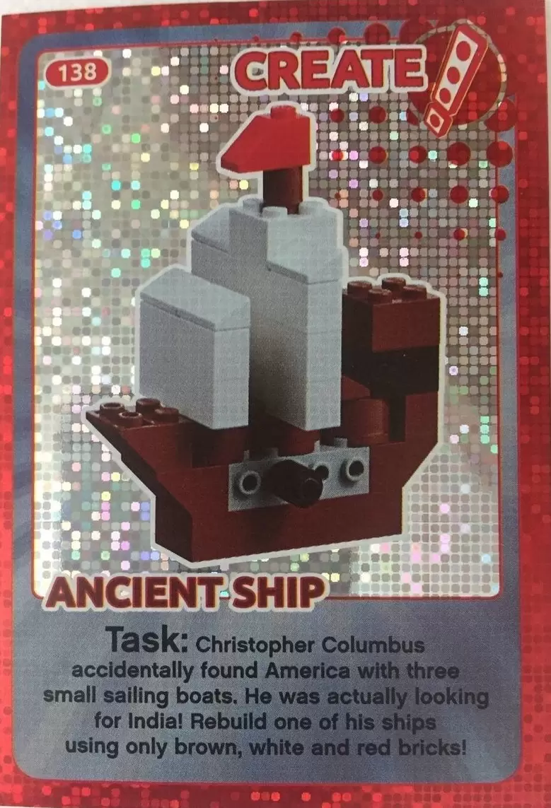 Sainsburys Lego Create the World 2017 - Ancient Ship