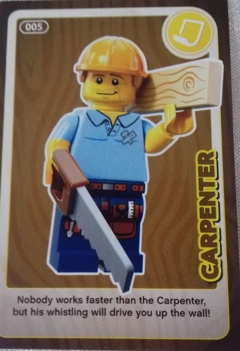 Sainsburys Lego Create the World 2017 - Carpenter
