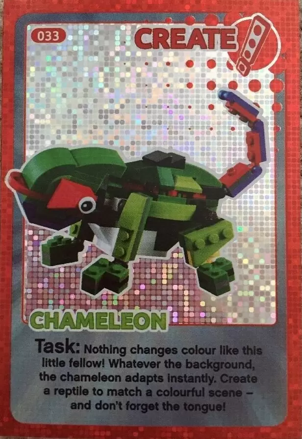 Sainsburys Lego Create the World 2017 - Chameleon