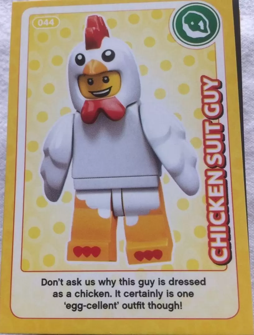 Sainsburys Lego Create the World 2017 - Chicken Suit Guy
