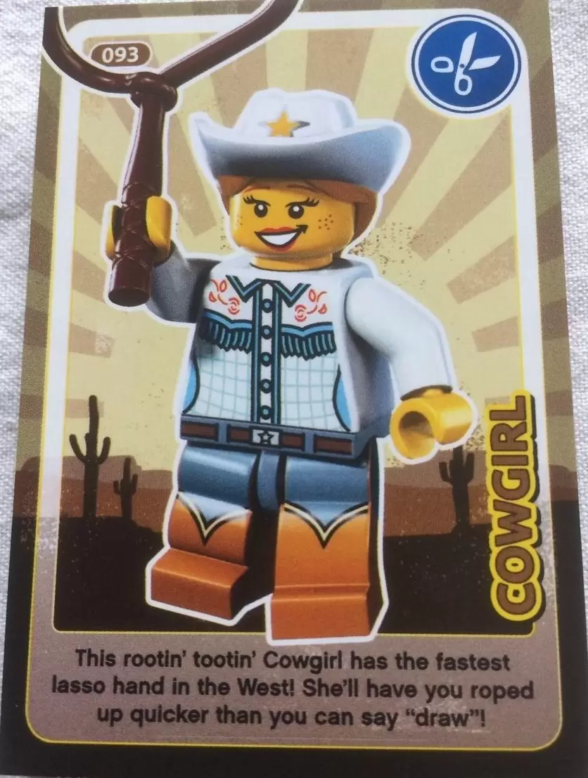 Sainsburys Lego Create the World 2017 - Cowgirl