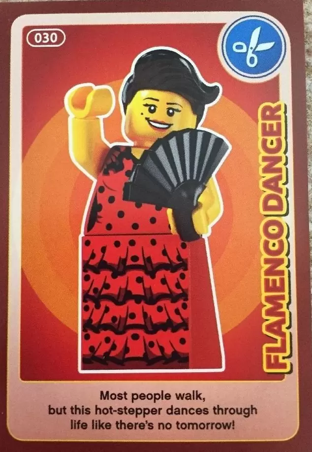 Sainsburys Lego Create the World 2017 - Flamenco Dancer