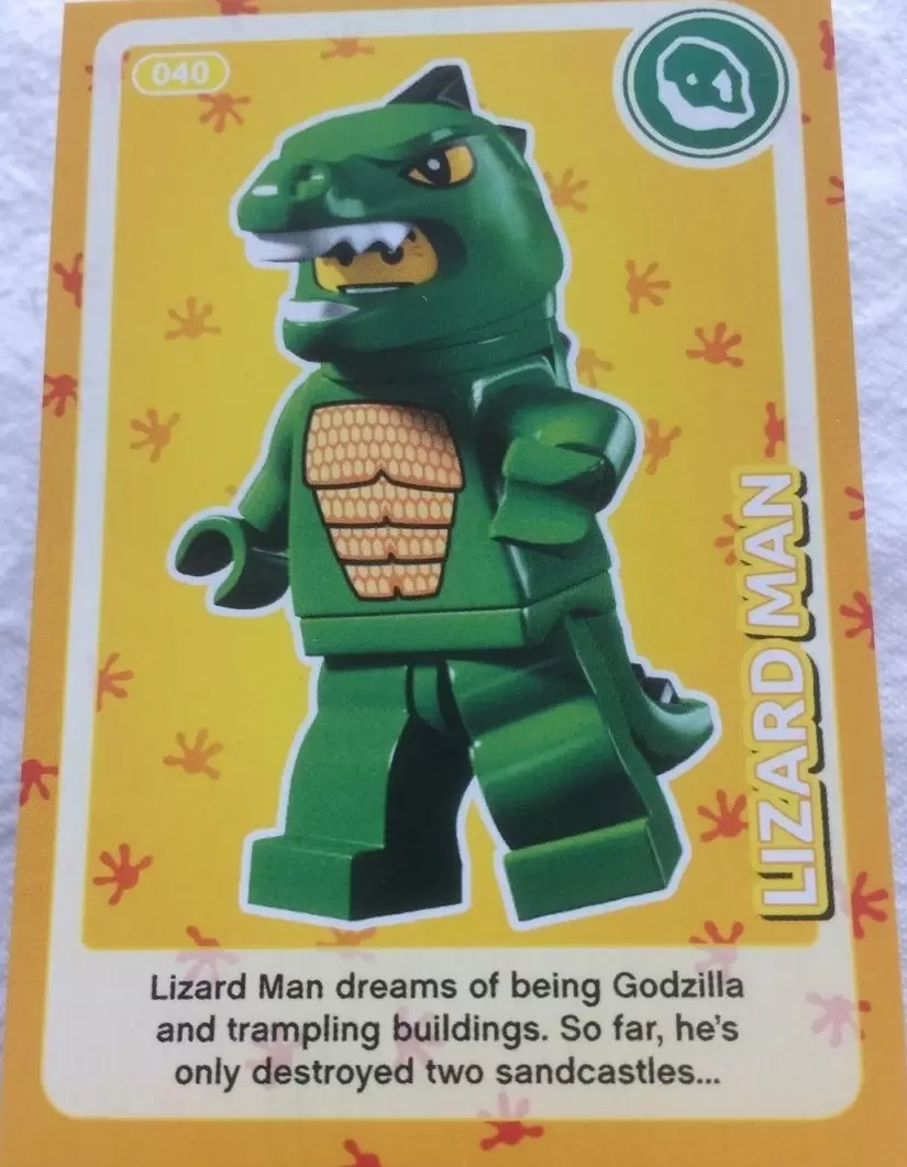 Sainsburys Lego Create the World 2017 - Lizard Man