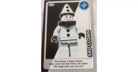 Sad clown online lego