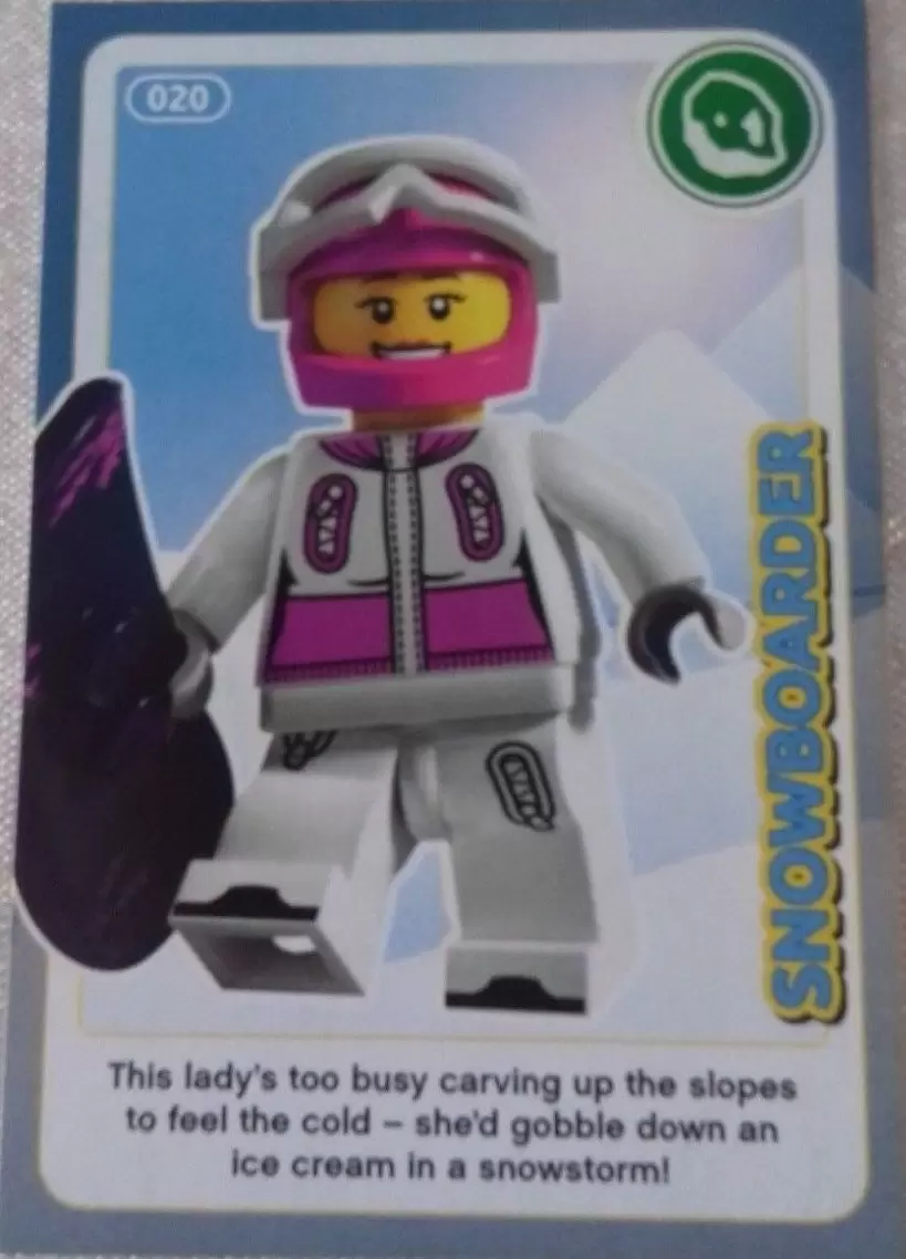Sainsburys Lego Create the World 2017 - Snowboarder