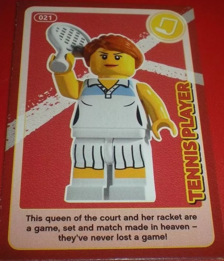 Sainsburys Lego Create the World 2017 - Tennis Player