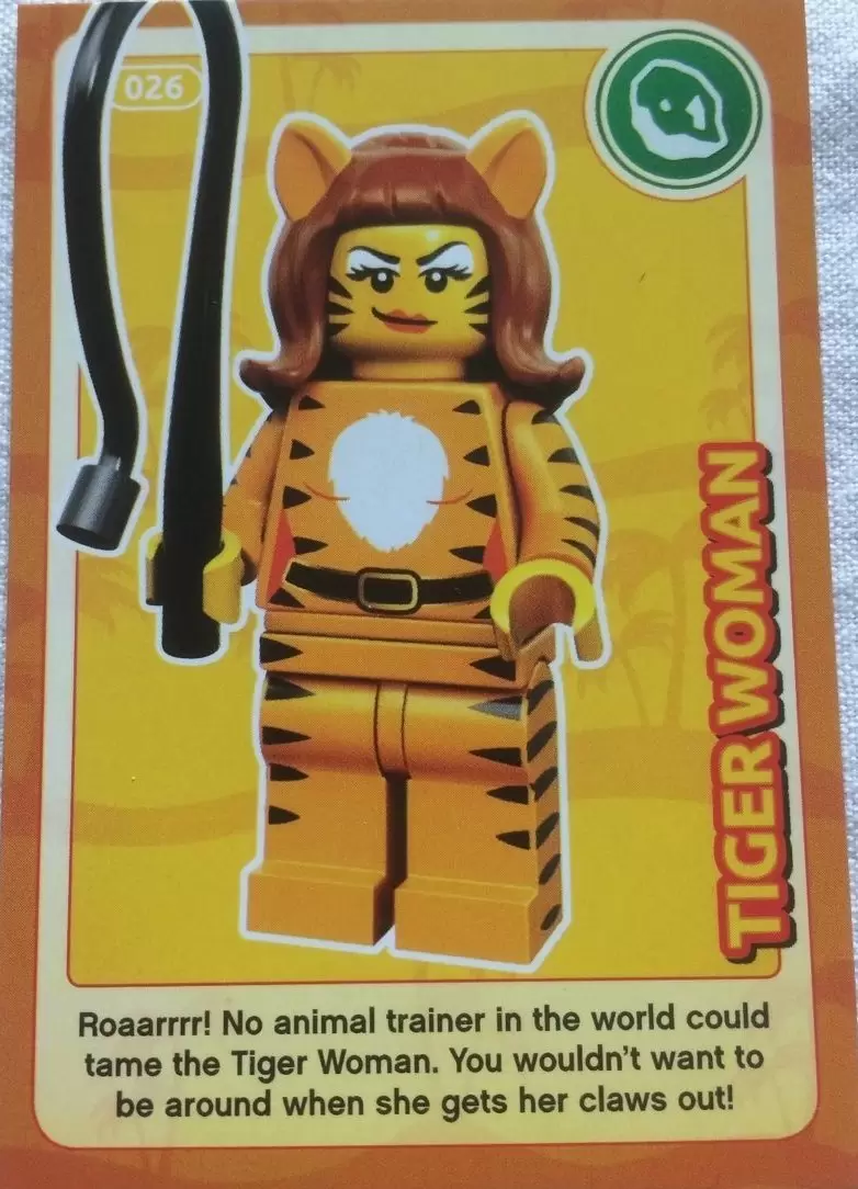 Sainsburys Lego Create the World 2017 - Tiger Woman