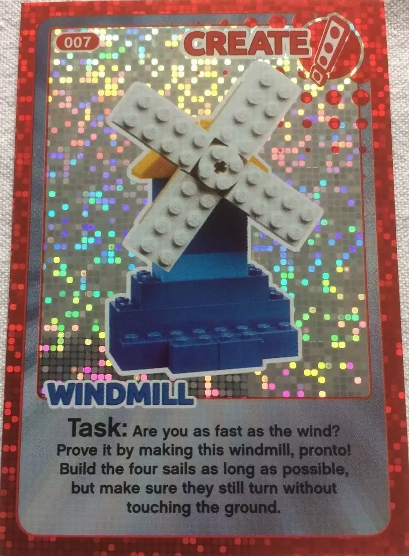 Sainsburys Lego Create the World 2017 - Windmill