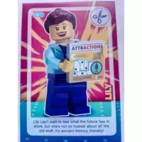 Series 1-2017 #001 Lily LEGO Create the World Cards 