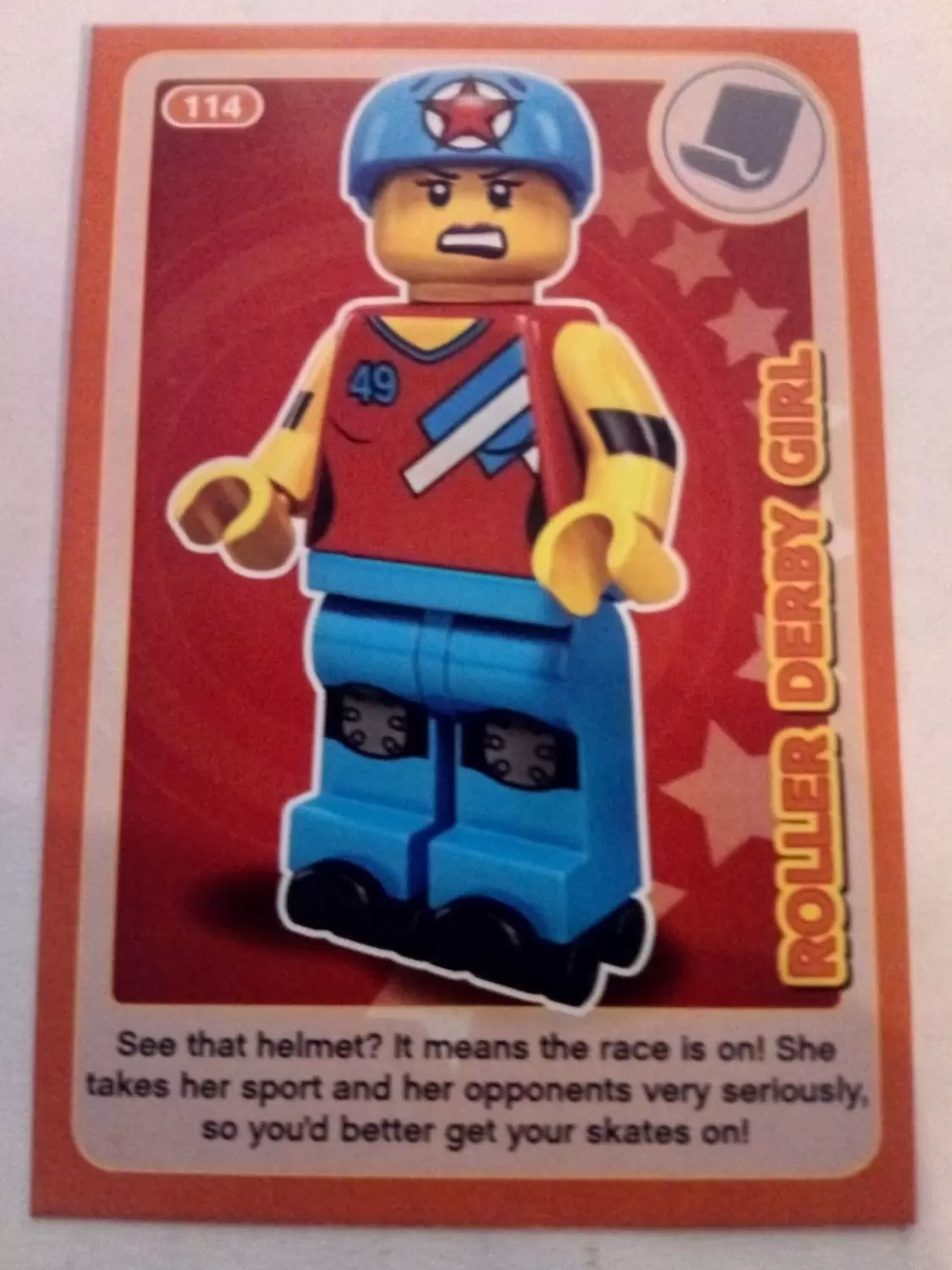 Sainsburys Lego Incredible Inventions 2018 - Roller Derby Girl