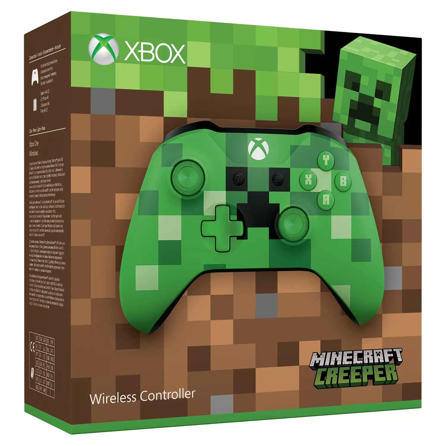 Xbox One Stuff - Minecraft Creeper Wireless Controller