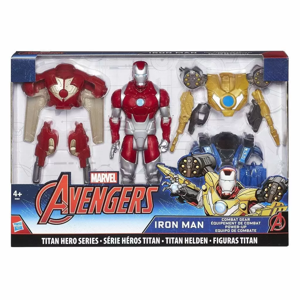 Titan Hero Series - Iron Man Combat Gear - Avengers