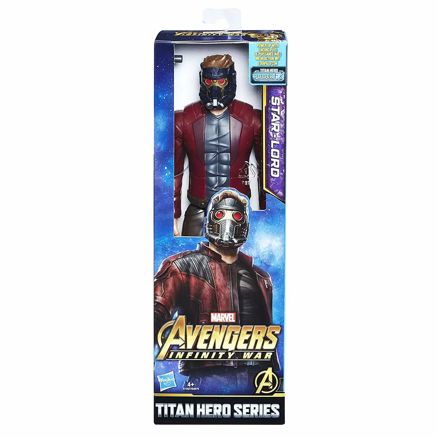 Spider-Man Titan Hero Series Figurine avec Cycle Power FX Joue des Sons et  des Phrases