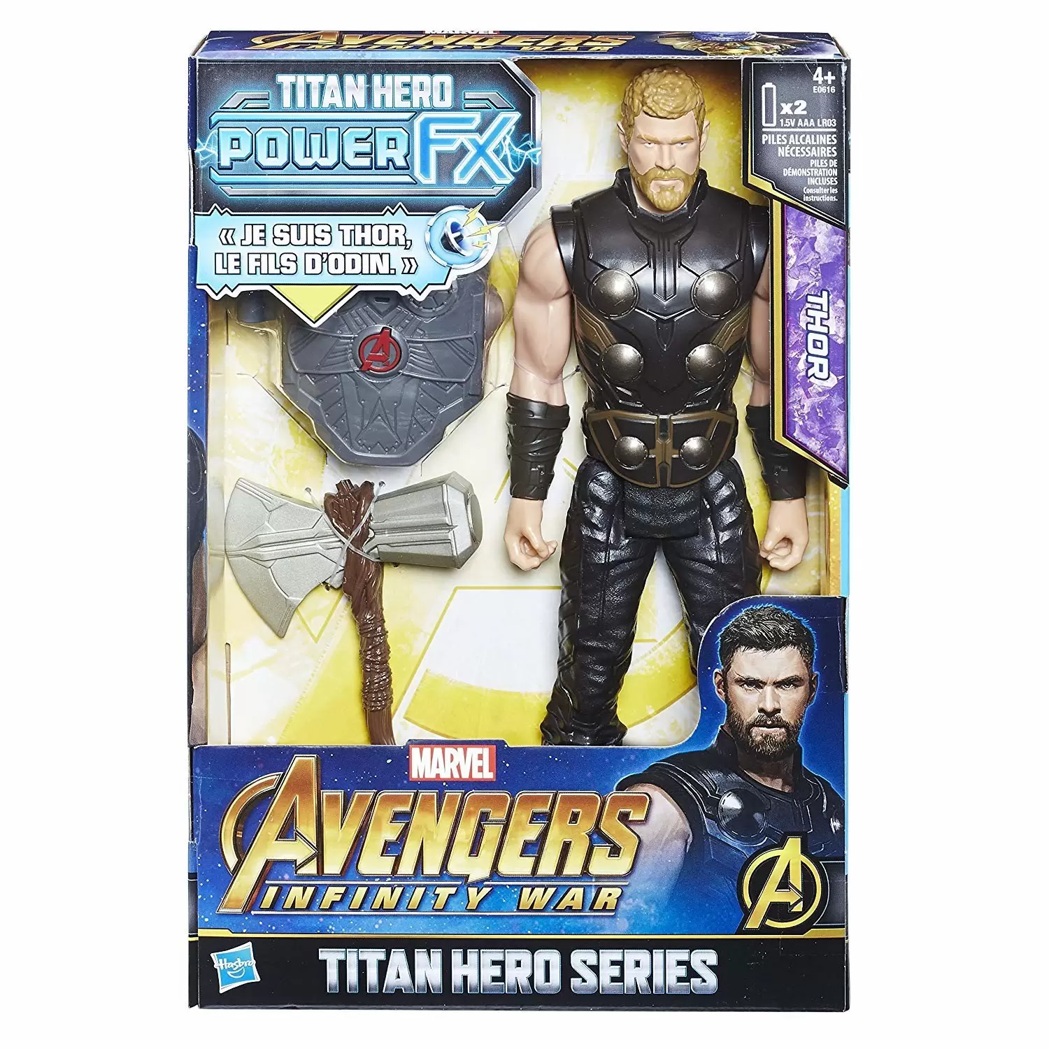 Figurine de super-héros Marvel mesurant 30 cm, jouet pour enfant à  l'effigie des personnages d'Avengers Endgame, Thanos, Hulk, Captain  America, Thor