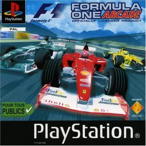 Jeux Playstation PS1 - Formula One Arcade