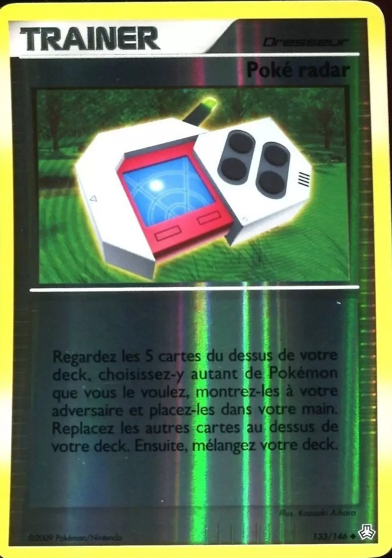 Eveil des Légendes - Poké radar Reverse