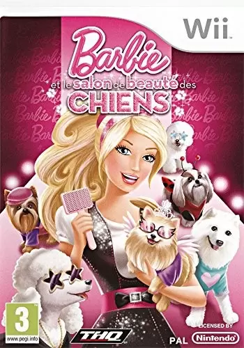 Jeux Nintendo Wii - Barbie Et Le Salon De Beauté Des Chiens