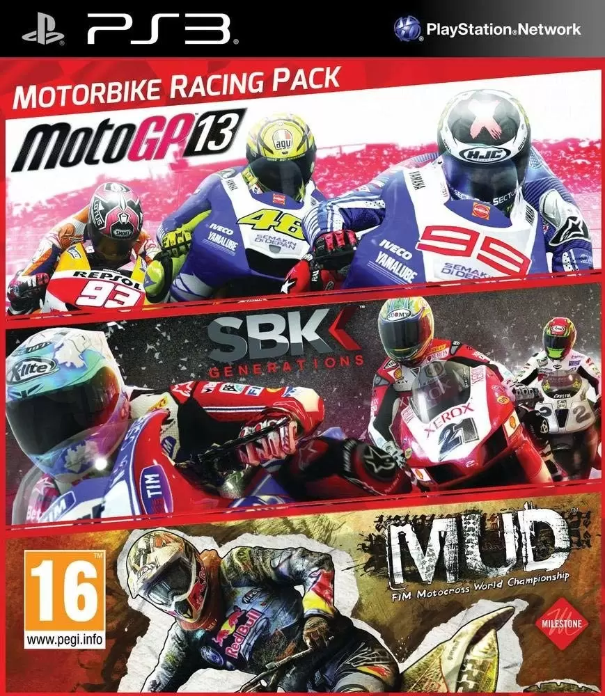 PS3 Games - Motorbike Racing Triple Pack