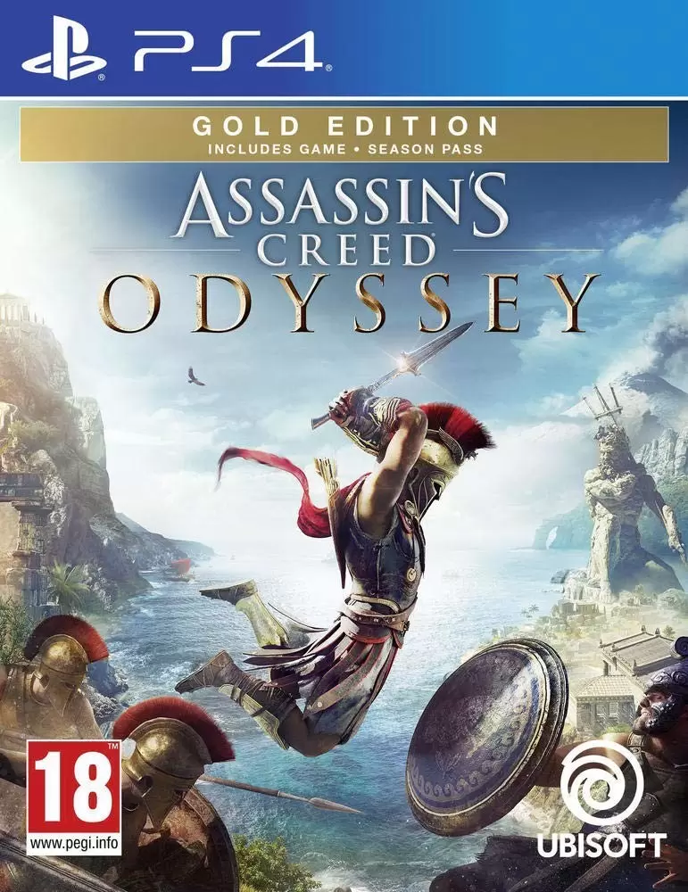 Jeux PS4 - Assassin\'s Creed Odyssey - Edition Gold