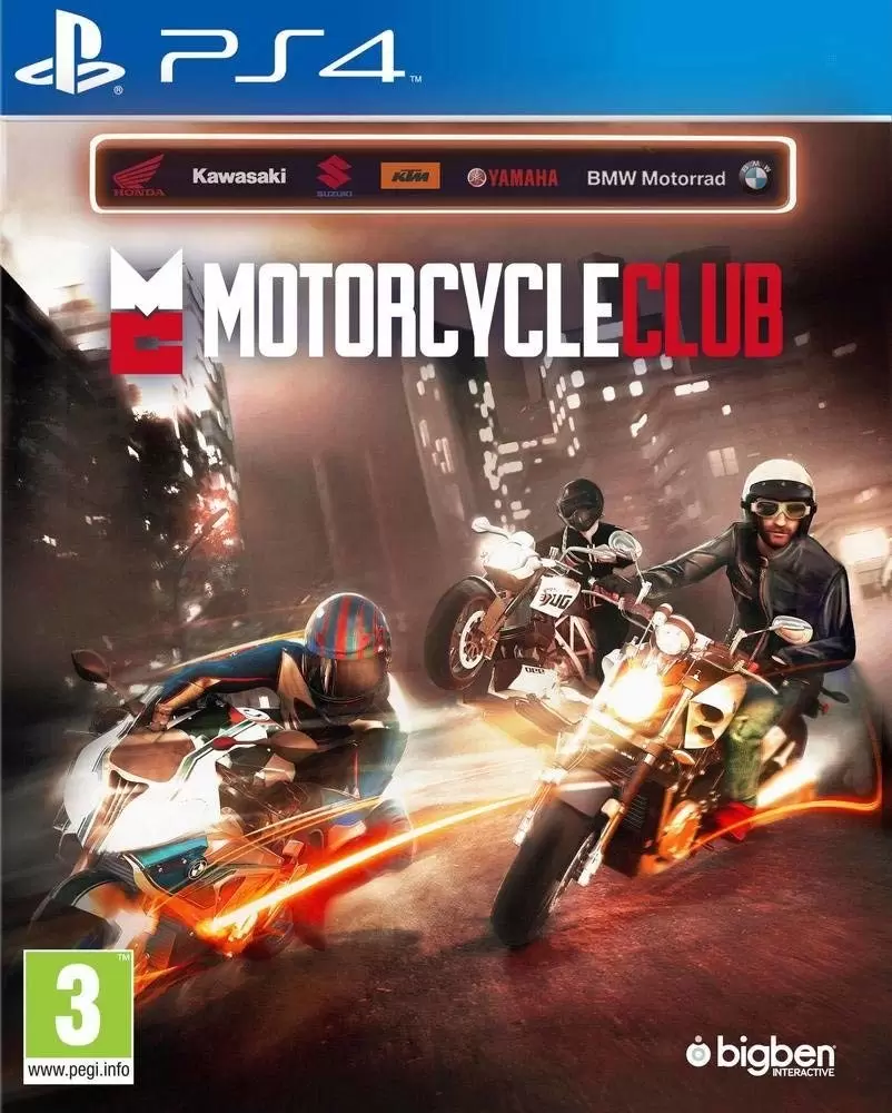 PS4 Games - Motorcycle Club