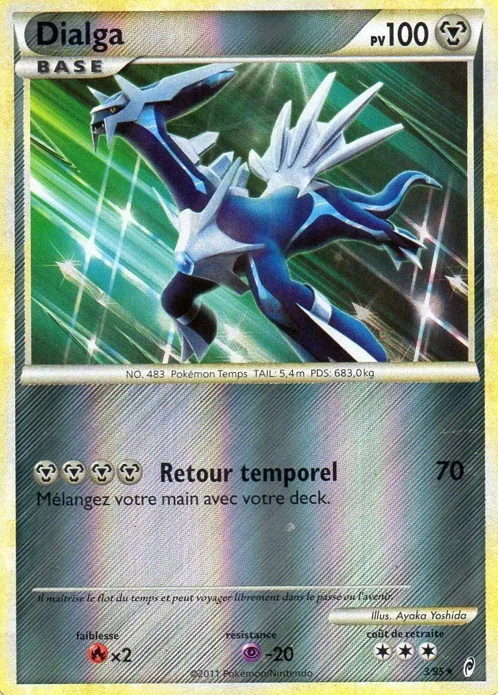 Pokémon L\'appel des Légendes - Dialga Reverse
