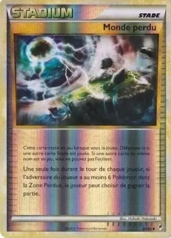 Pokémon L\'appel des Légendes - Monde perdu Reverse