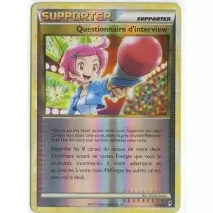 Pokémon L\'appel des Légendes - Questionnaire d\'interview Reverse