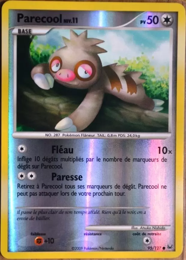 Pokémon Série Platine - Parecool Reverse