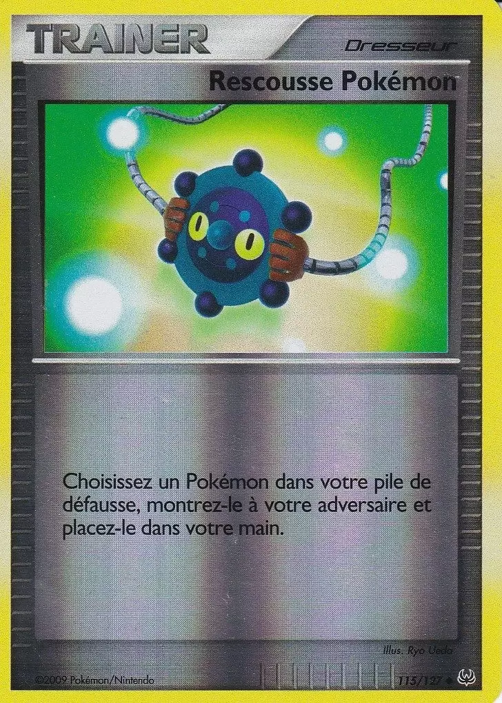 Pokémon Série Platine - Rescousse Pokémon Reverse