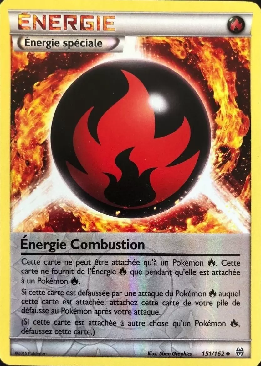 Pokémon XY Impulsion Turbo - Énergie Combustion Reverse