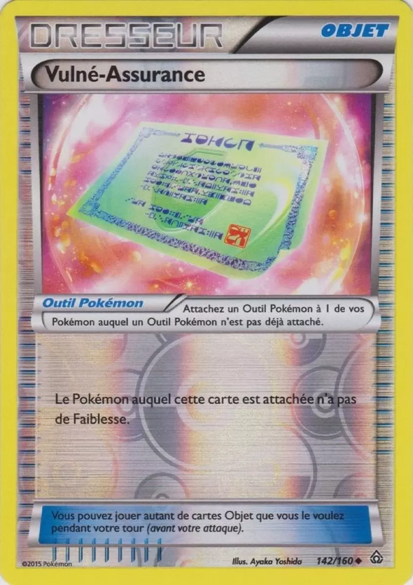 Pokémon XY Primo Choc - Vulné-Assurance Reverse