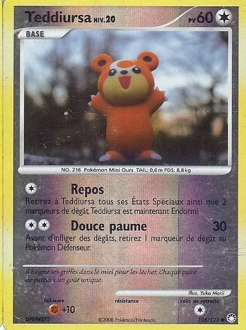 Trésors Mystérieux - Teddiursa Reverse