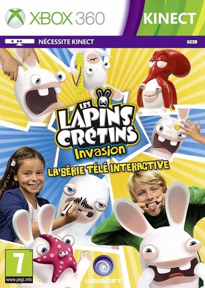 XBOX 360 Games - Les Lapins Crétins Invasion : La Série Télé Interactive