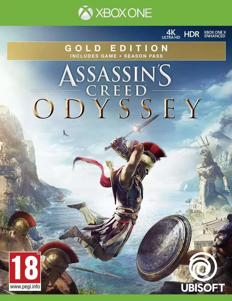 Jeux XBOX One - Assassin\'s Creed Odyssey - Edition Gold