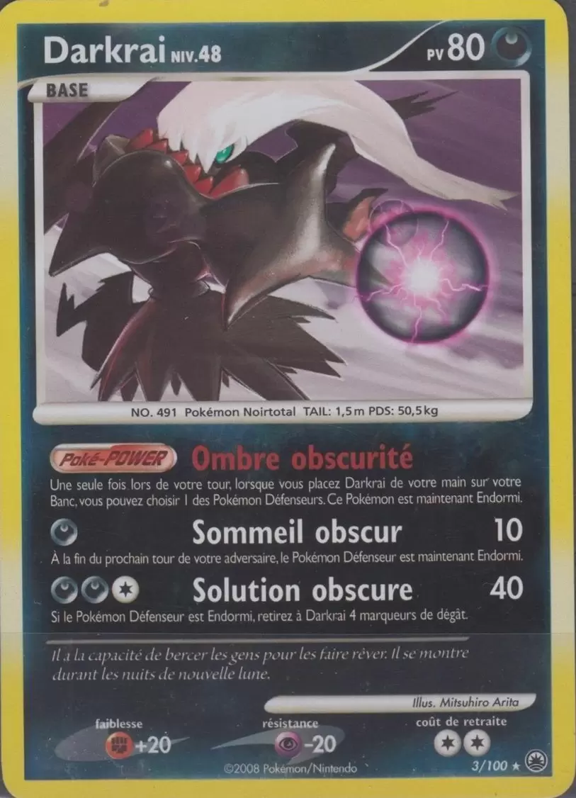 Aube Majestueuse - Darkrai Reverse