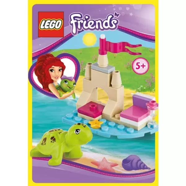 LEGO Friends Magazine - Une jolie tortue sur la plage